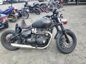  Salvage Triumph Motorcycle Bonneville