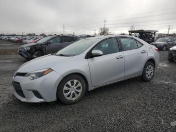  Salvage Toyota Corolla