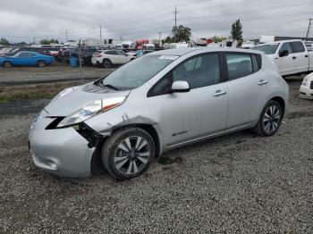  Salvage Nissan LEAF
