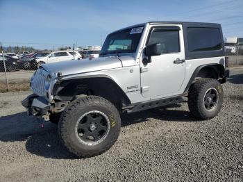  Salvage Jeep Wrangler