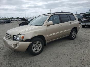  Salvage Toyota Highlander