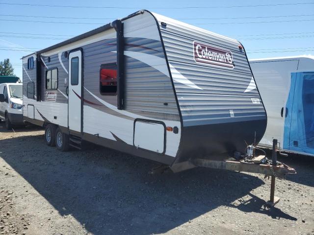  Salvage Coleman Trailer