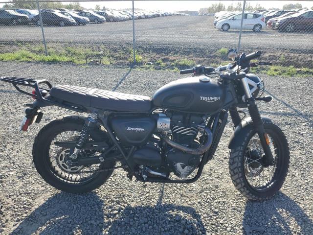  Salvage Triumph Motorcycle Street