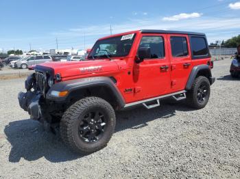  Salvage Jeep Wrangler