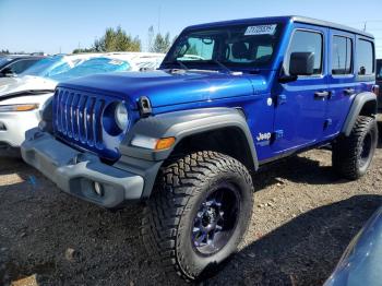  Salvage Jeep Wrangler