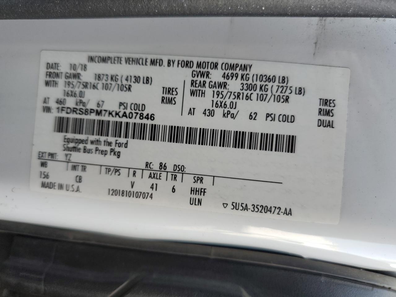 Ford Transit T-350 Hd Image 6