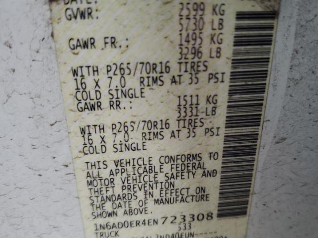 Nissan Frontier S Image 10