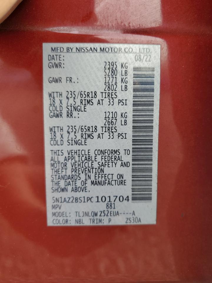 Nissan Murano Sv Image 13