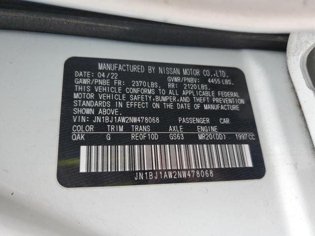 Nissan Rogue S Image 13