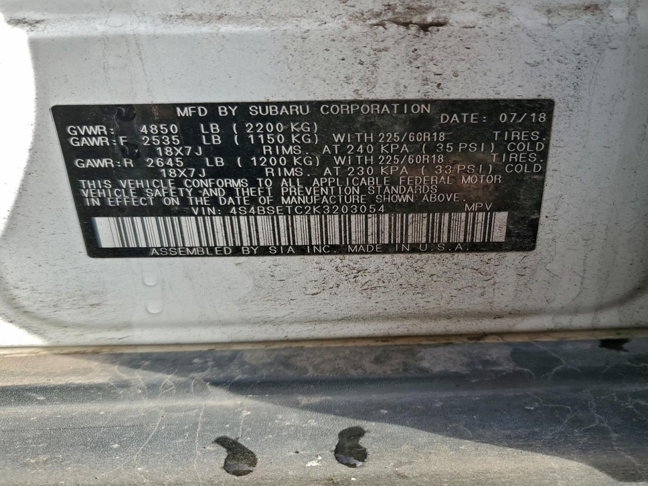 Subaru Outback Touring Image 13