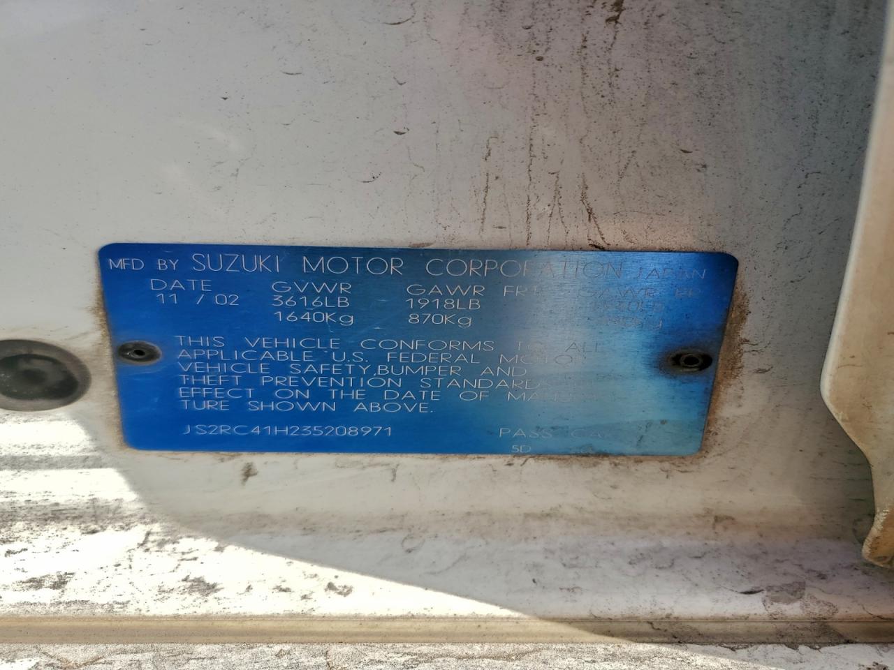 Suzuki Aerio Sx Image 12