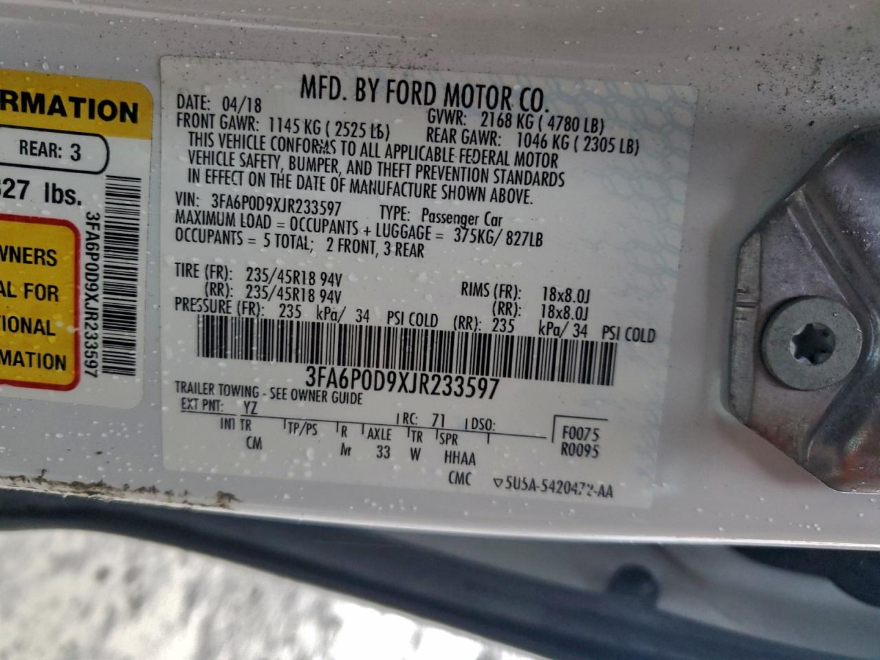 Ford Fusion Titanium/platinum Image 12