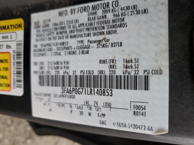 Ford Fusion S Image 10