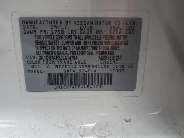 Nissan Versa S Image 9