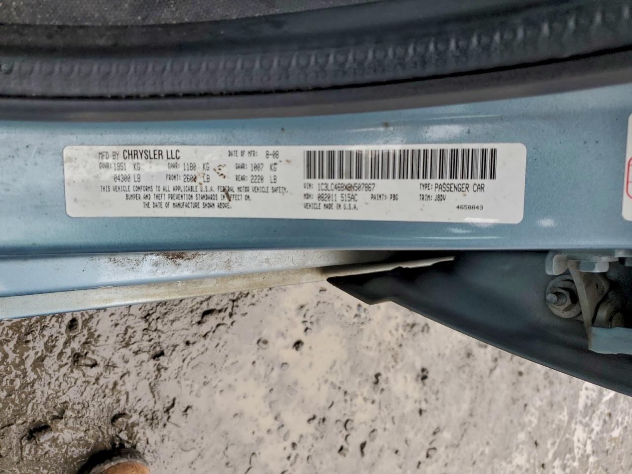 Chrysler Sebring Lx Image 7