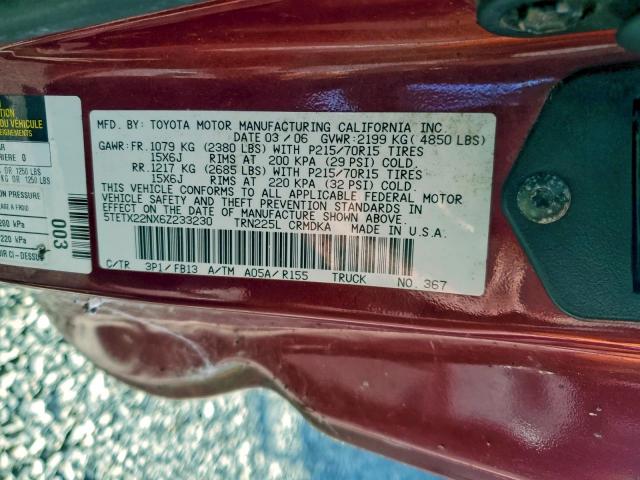 Toyota Tacoma Access Cab Image 10