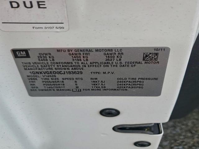 Chevrolet Traverse Lt Image 10