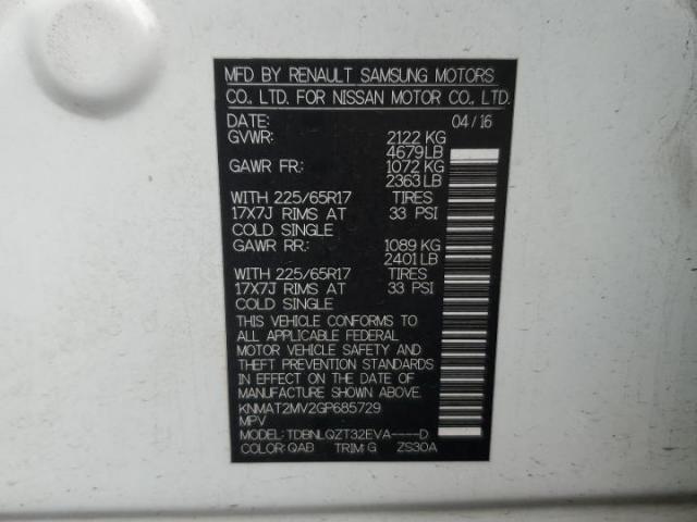 Nissan Rogue S Image 4