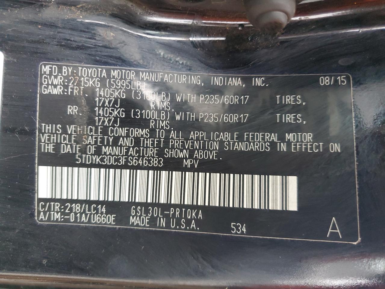 Toyota Sienna Xle Image 4