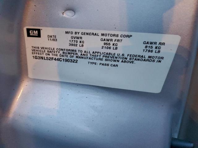 Oldsmobile Alero Gl Image 10