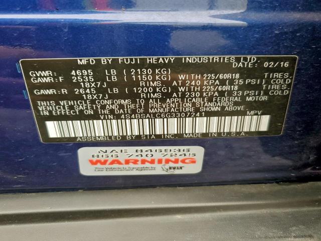 Subaru Outback 2.5i Limited Image 12