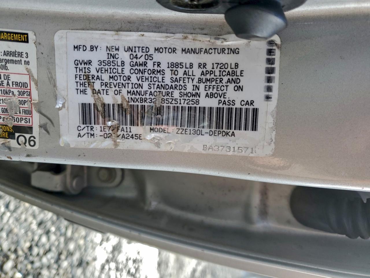 Toyota Corolla Ce Image 6