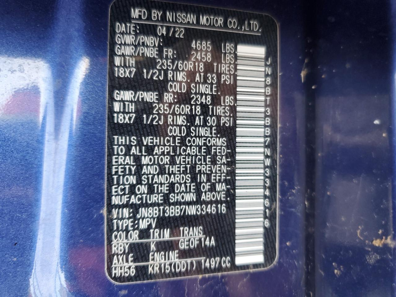 Nissan Rogue Sv Image 8