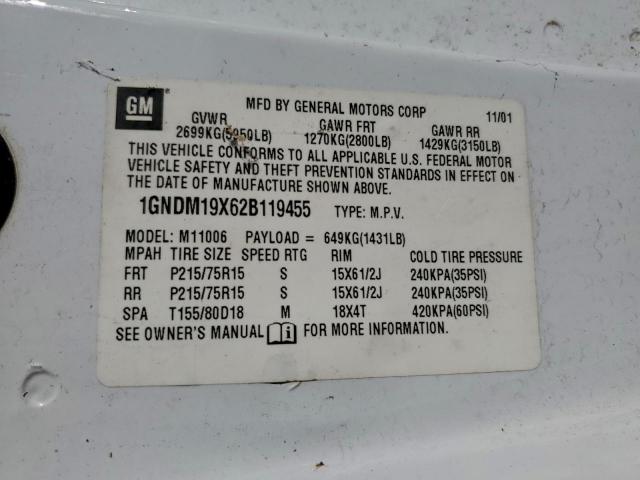 Chevrolet Astro Image 12