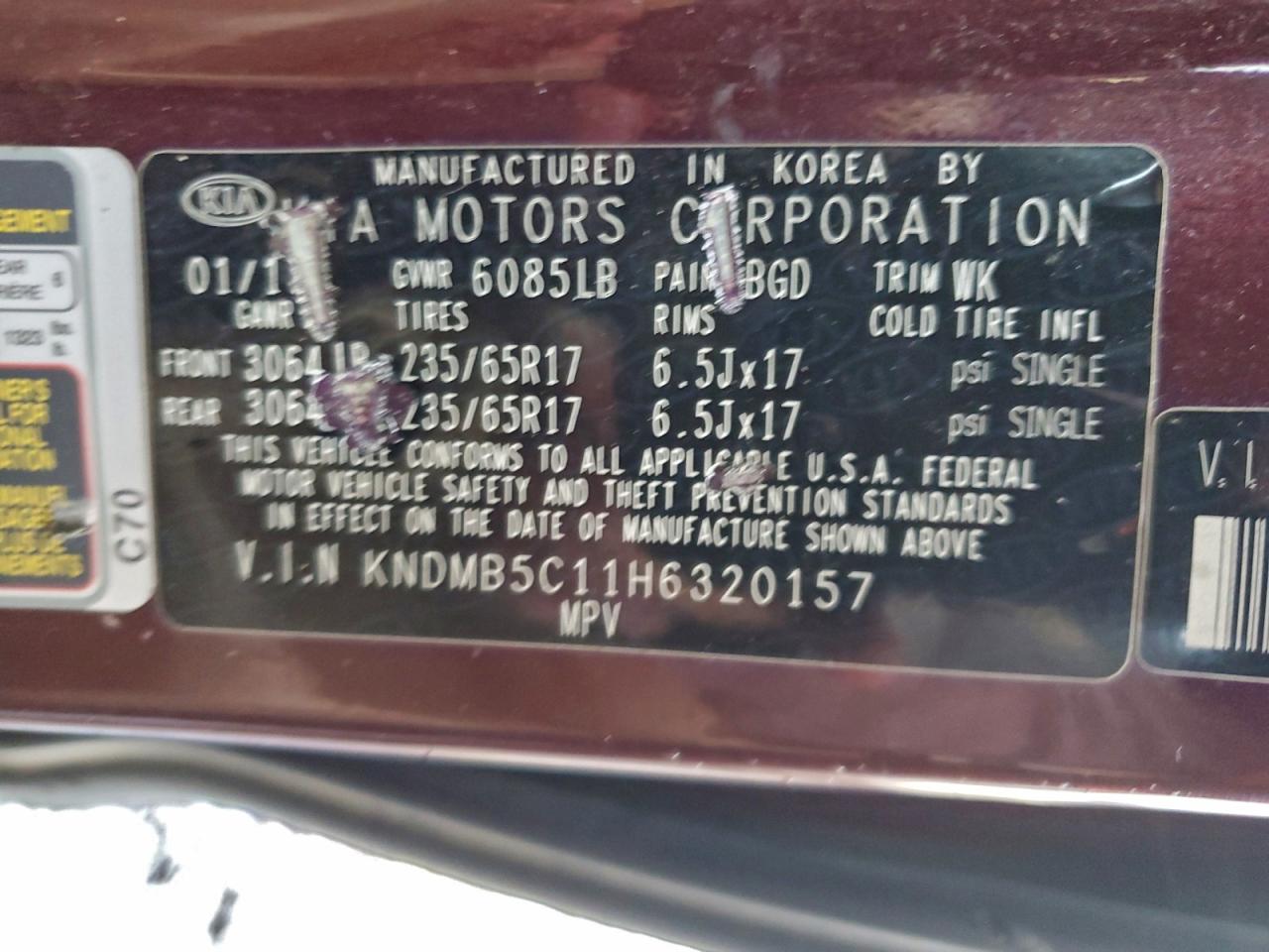 Kia Sedona Lx Image 2