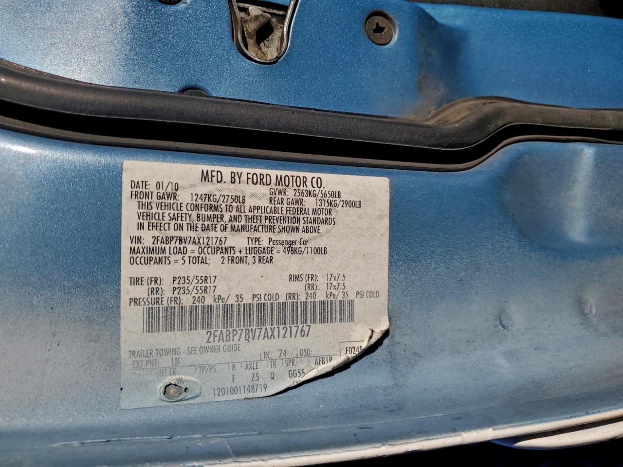 Ford Crown Vic Police Interceptor Image 12