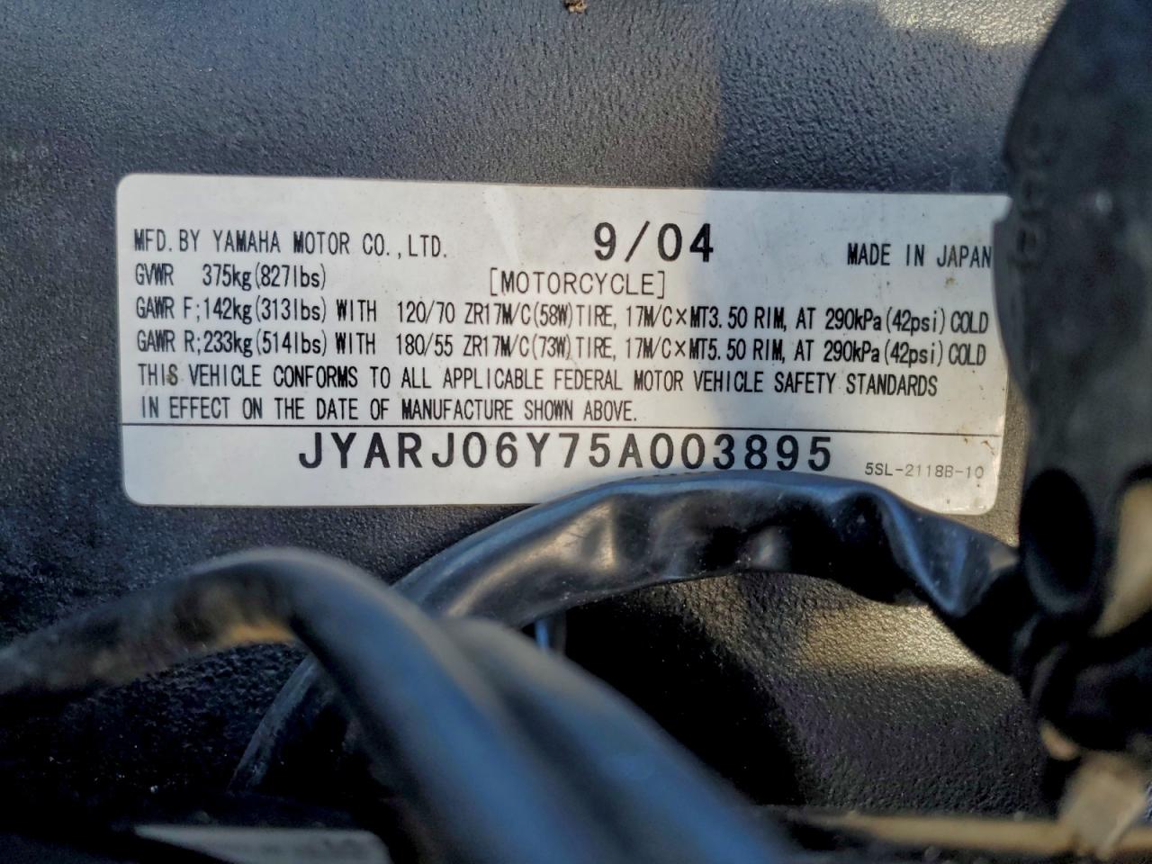 Yamaha Yzf L Image 4