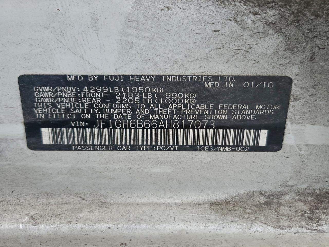 Subaru Impreza 2.5i Premium Image 10