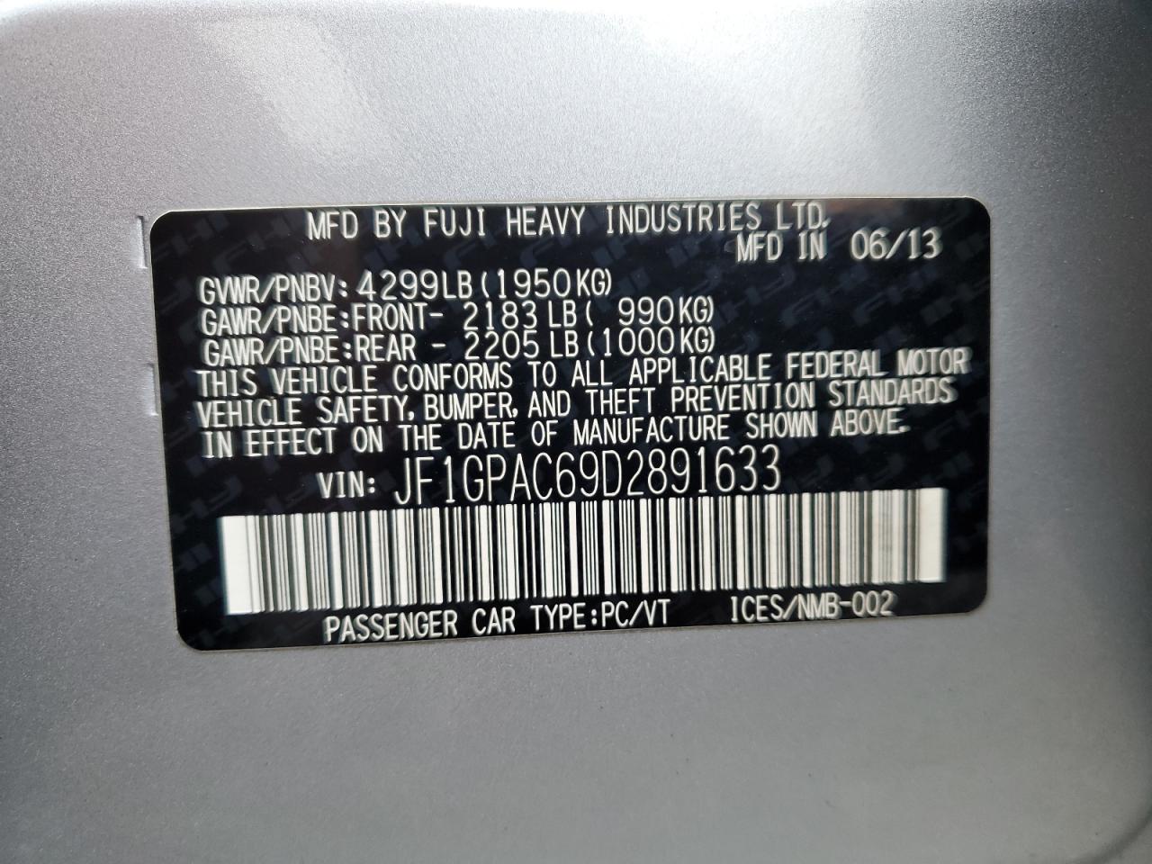 Subaru Impreza Premium Image 12