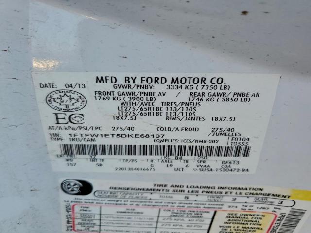 Ford F-150 Supercrew Image 10