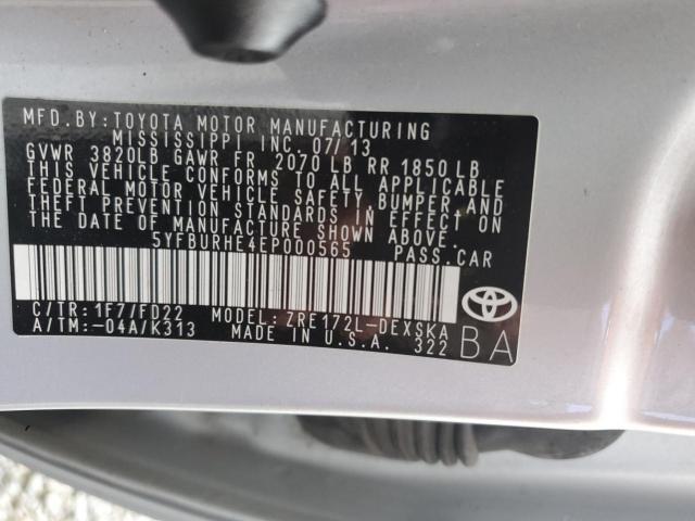 Toyota Corolla L Image 10