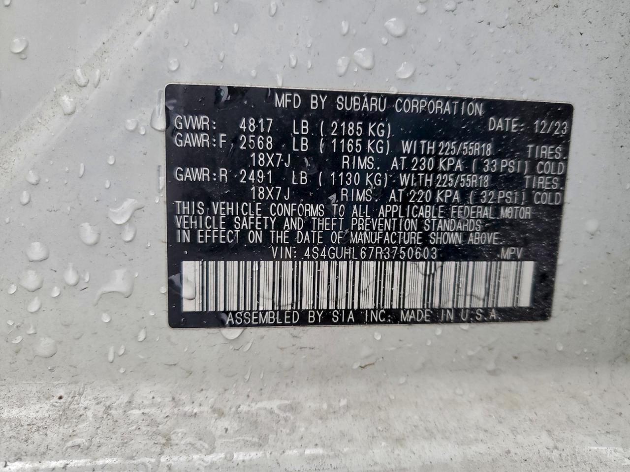 Subaru Crosstrek Limited Image 12