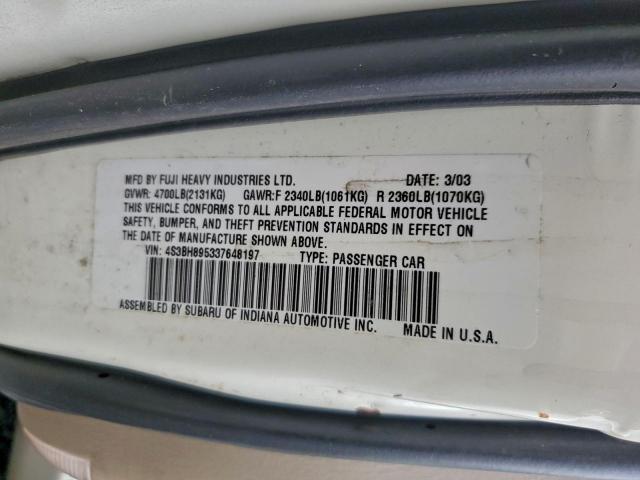 Subaru Legacy Outback H6 3.0 Special Image 13