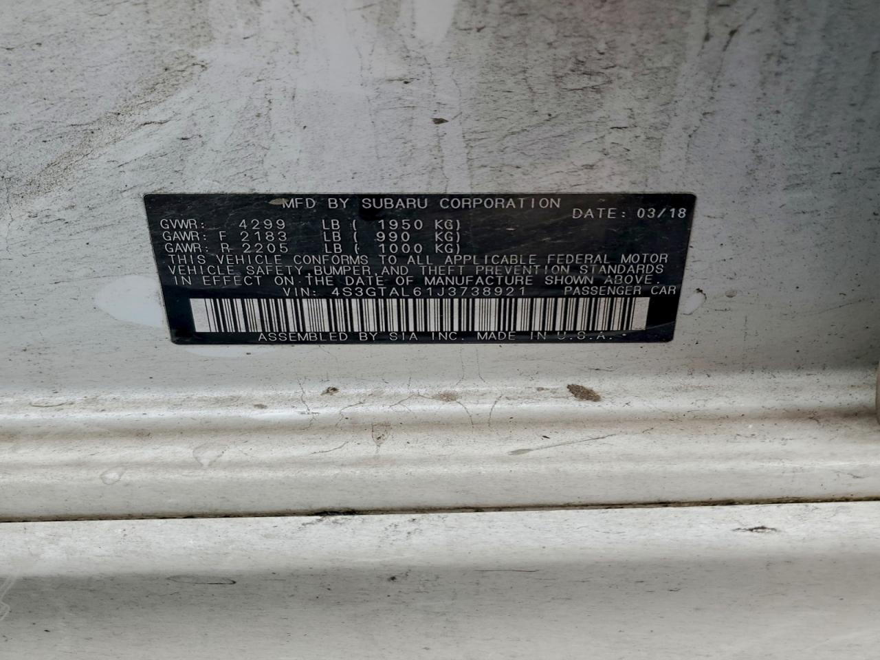 Subaru Impreza Sport Image 7