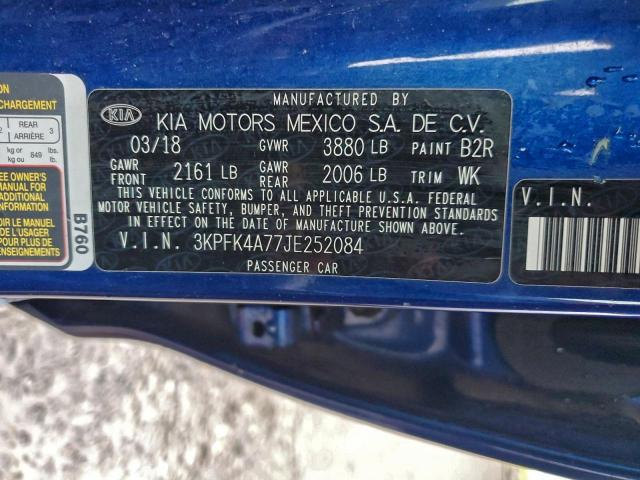 Kia Forte Lx Image 8