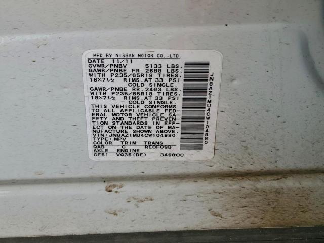 Nissan Murano S Image 11