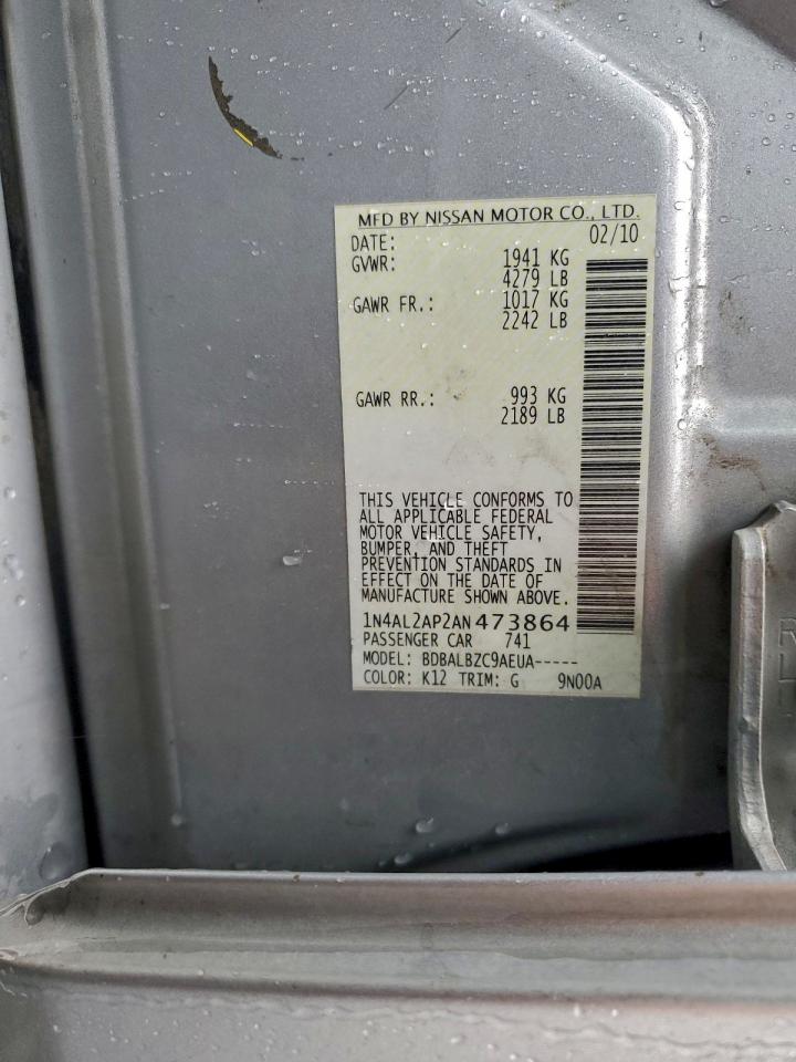 Nissan Altima Base Image 4