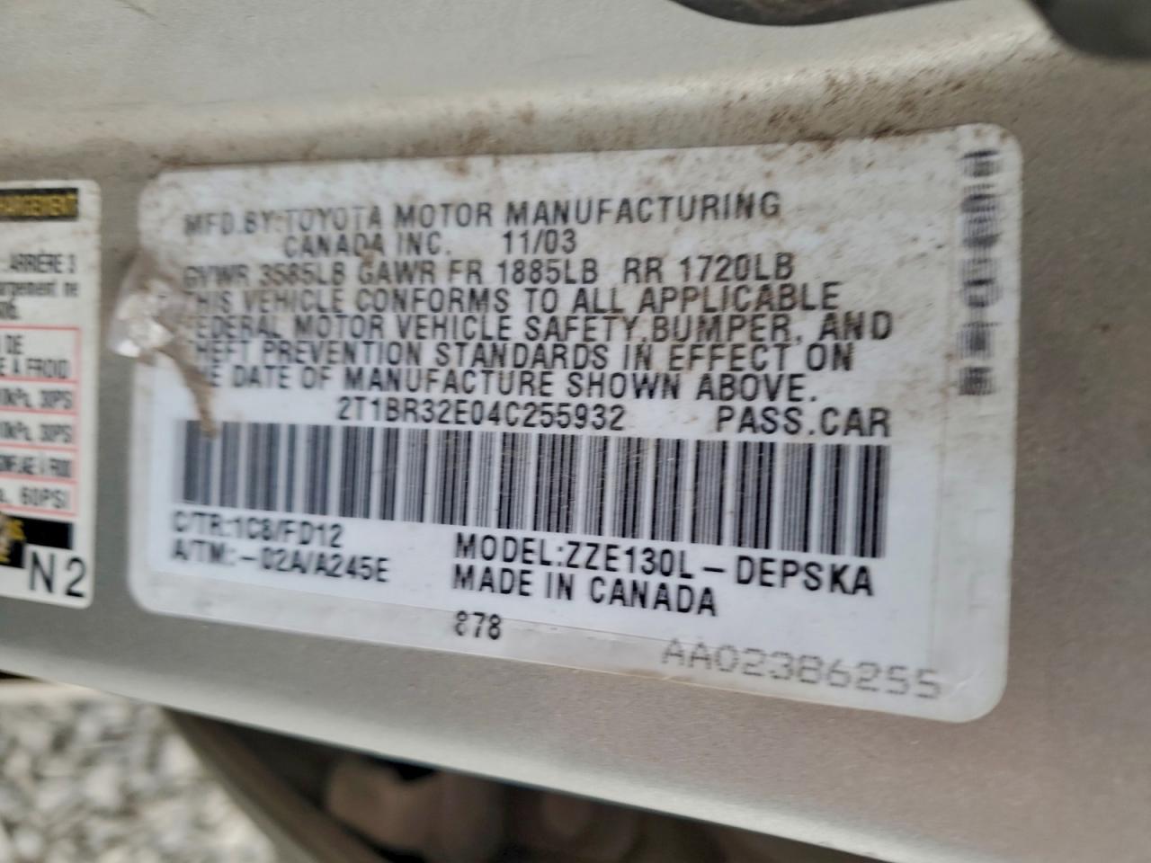 Toyota Corolla Ce Image 5